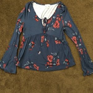 Really pretty flowery top from Tillys
